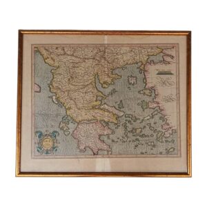 Χάρτης της Ελλάδος-Graecia- 1595