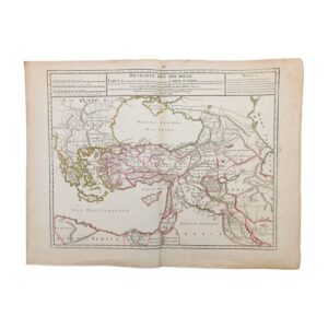 Χάρτης Retraite Des Dix Mille 1723