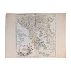 Χάρτης Turquie Europeenne 1757