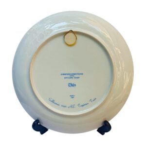 Πιάτο τοίχου με το Δημαρχείο Ερμουπόλεως