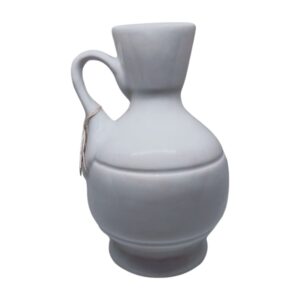 Πορσελάνινο Κανάτι Βεργίνα Με Ασημένιο Σκάλισμα