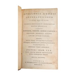 Απολλώνιος ο Ρόδιος Αργοναυτικά 1779