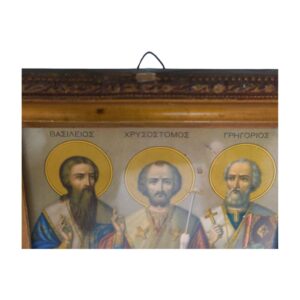 Λιθόγραφη Εικόνα με τους 3 Ιεράρχες