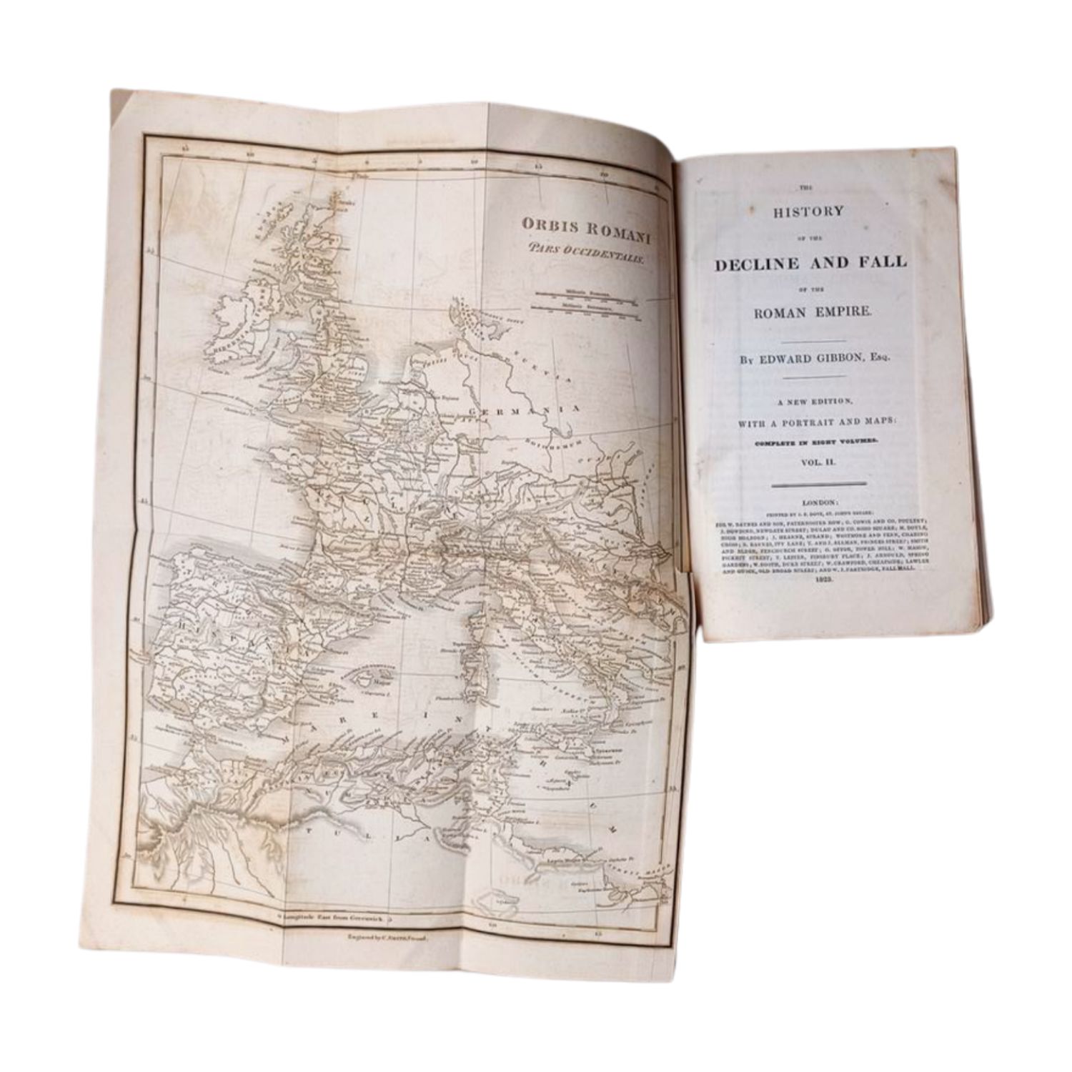Edward Gibbon – The History of Decline and Fall of the Roman Empire 1823 Edward Gibbon - The History of Decline and Fall of the Roman Empire 1823