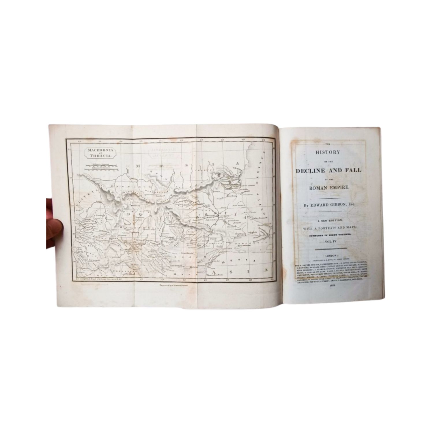 Edward Gibbon – The History of Decline and Fall of the Roman Empire 1823 Edward Gibbon - The History of Decline and Fall of the Roman Empire 1823
