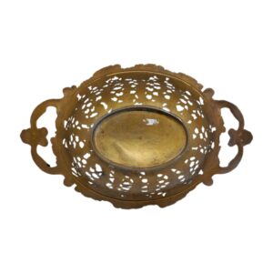 Μπρούτζινη φρουτιέρα Art Nouveau