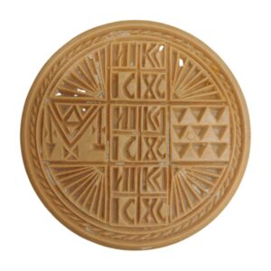 Πλαστική σφραγίδα για πρόσφορο