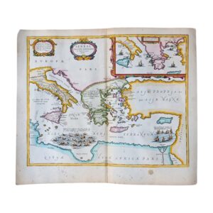 Χάρτης Aeneae Troiani Navigatio 1651-1660