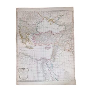 Χάρτης της Ανατολικής Ρωμαϊκής αυτοκρατορίας 1794
