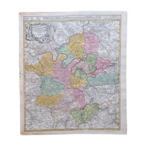Χάρτης του Παρισιού 1716