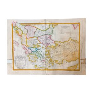 Χάρτης Turquie d' Europe 1770