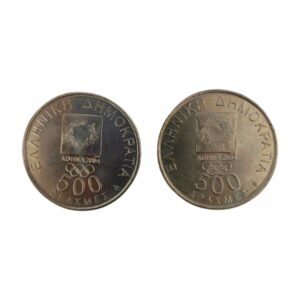 500 Δραχμές Αθήνα 2004 Αφή Ολυμπιακής Φλόγας 2000