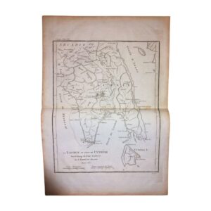 Χάρτης Λακωνίας & Κυθήρων 1819