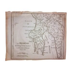 Χάρτης Μεσσηνίας 1819