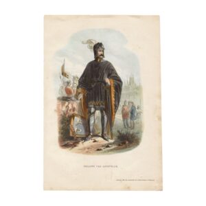 Γκραβούρα Philippe van Artevelde 19ου αιώνα