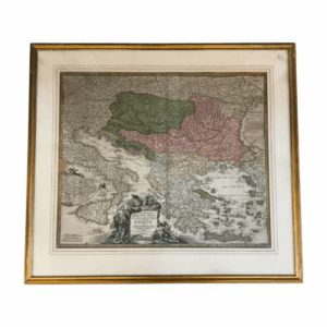 Χάρτης Ελλάδος και Βαλκανίων